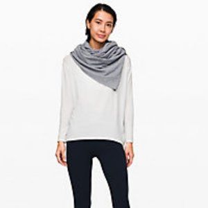 lululemon Vinyasa Scarf Rulu - Herringbone B/W